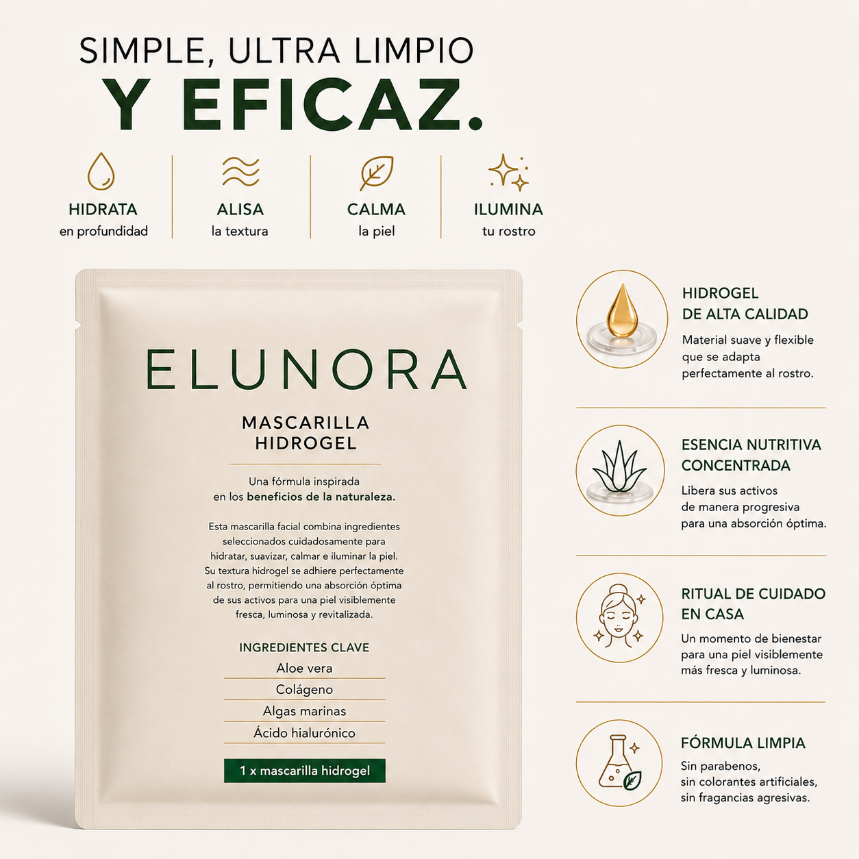 Elunora™ Buena Cara Reset Mask